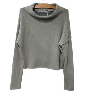 Free People | Sweater Pullover Mock Neck Long Sleeve Boho- Size Small